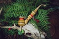 Wooden Viking Tobacco Pipe / Churchwarden Pipe / Smoking Pipe / Wood Pipe / Viking Runes