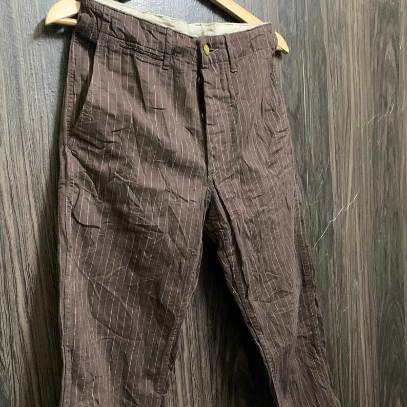 Sugar Cane & Co Toyo Enterprise Wabash Striped Work Pants image 3