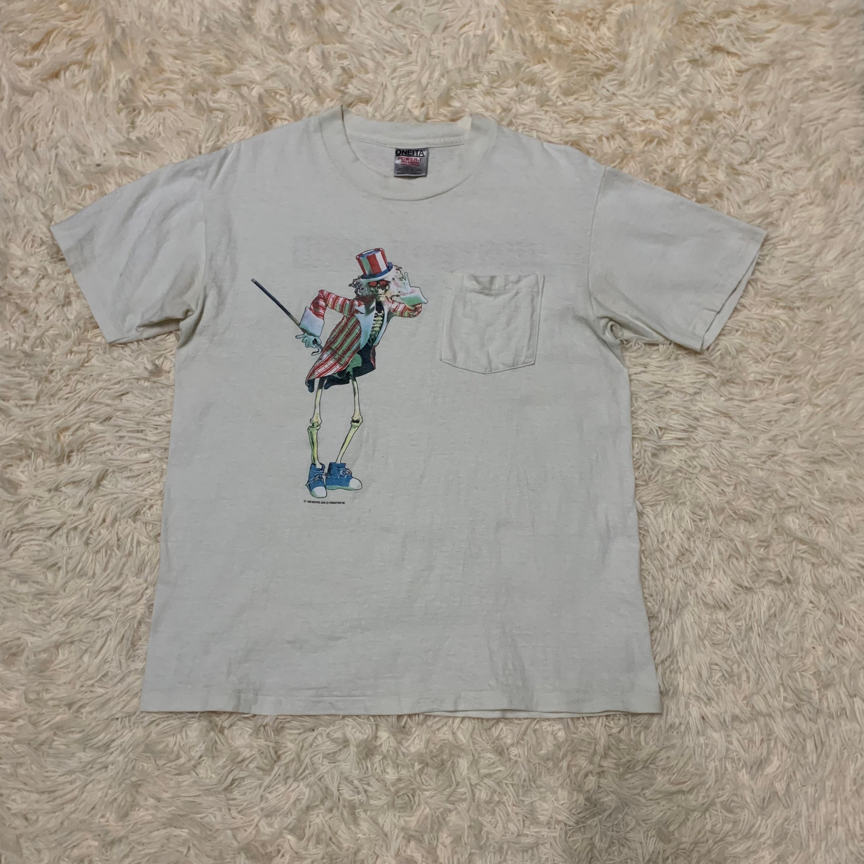Grateful Dead Pocket Tee - Etsy