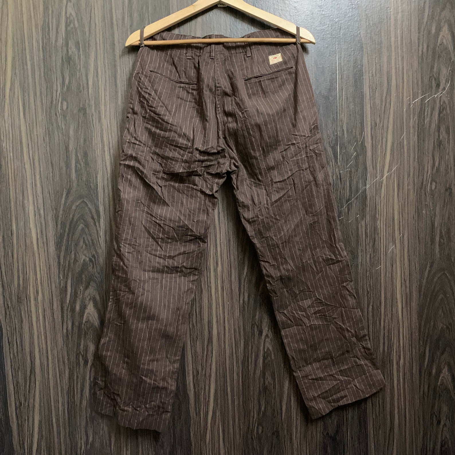 Sugar Cane & Co Toyo Enterprise Wabash Striped Work Pants - Etsy