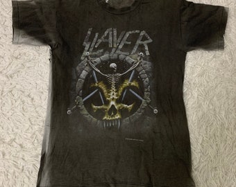 Vintage 90s Slayer Divine Intervention 1994 Album Tour T Shirt