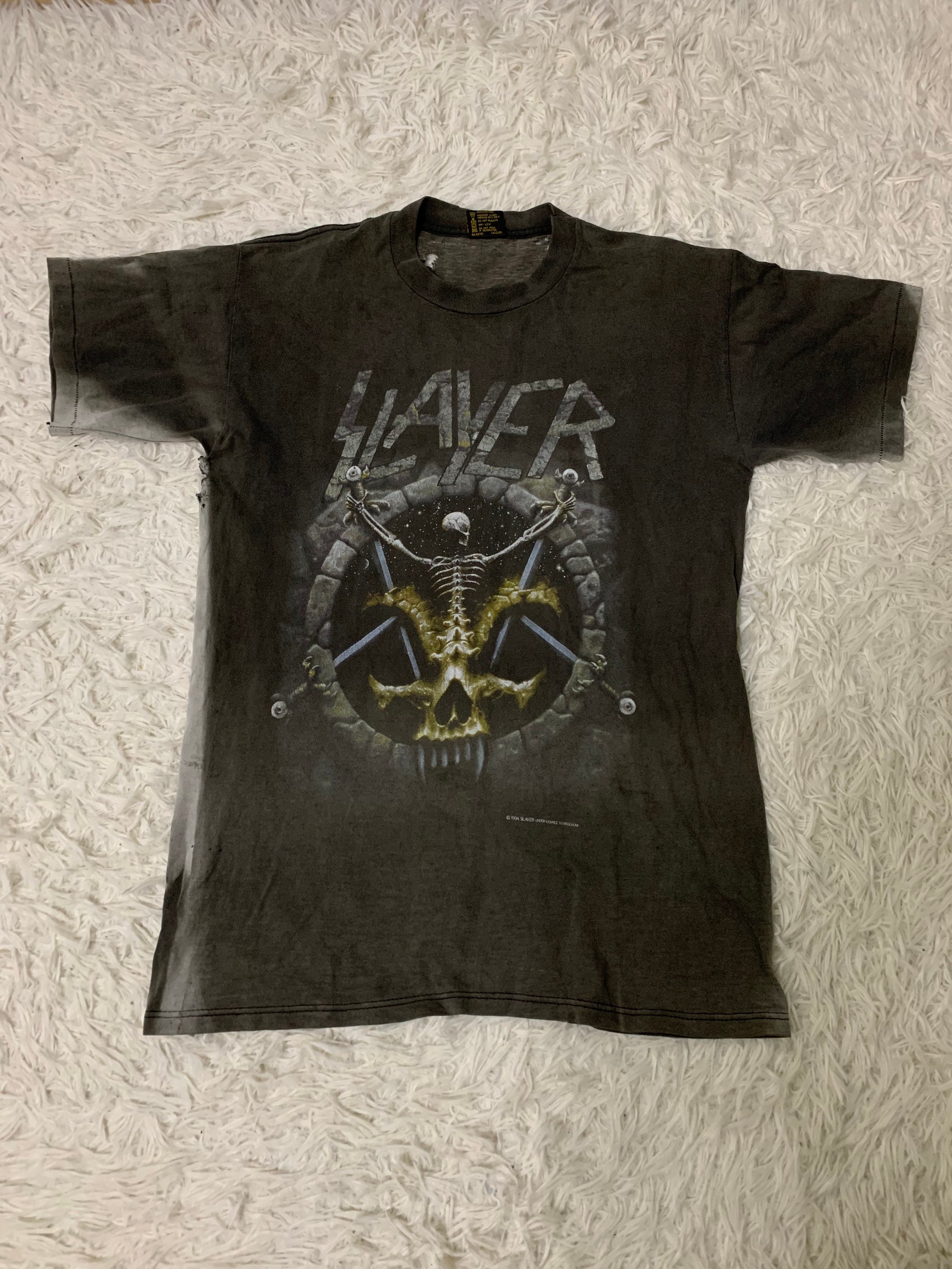 Vintage 90s Slayer Divine Intervention 1994 Album Tour T Shirt - Etsy