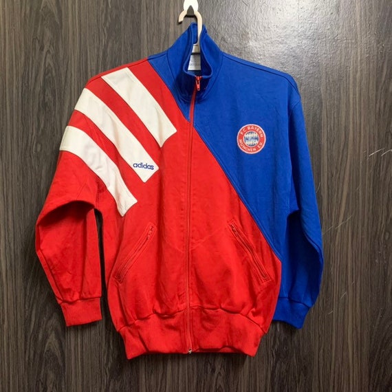 Vintage 90s Adidas Bayern Munich 1993-95 Jacket Track Top | Etsy