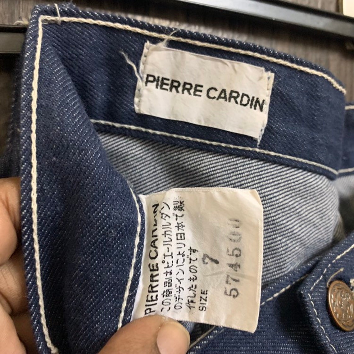 Vintage 70s Pierre Cardin Bell Bottom Jeans | Etsy