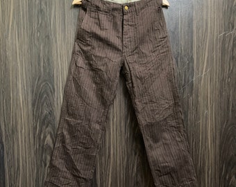 Sugar Cane & Co Toyo Enterprise Wabash Striped Work Pants