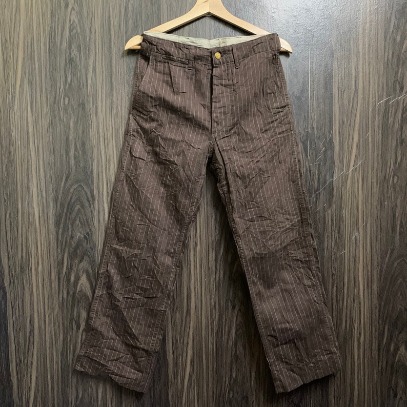 Sugar Cane & Co Toyo Enterprise Wabash Striped Work Pants image 1