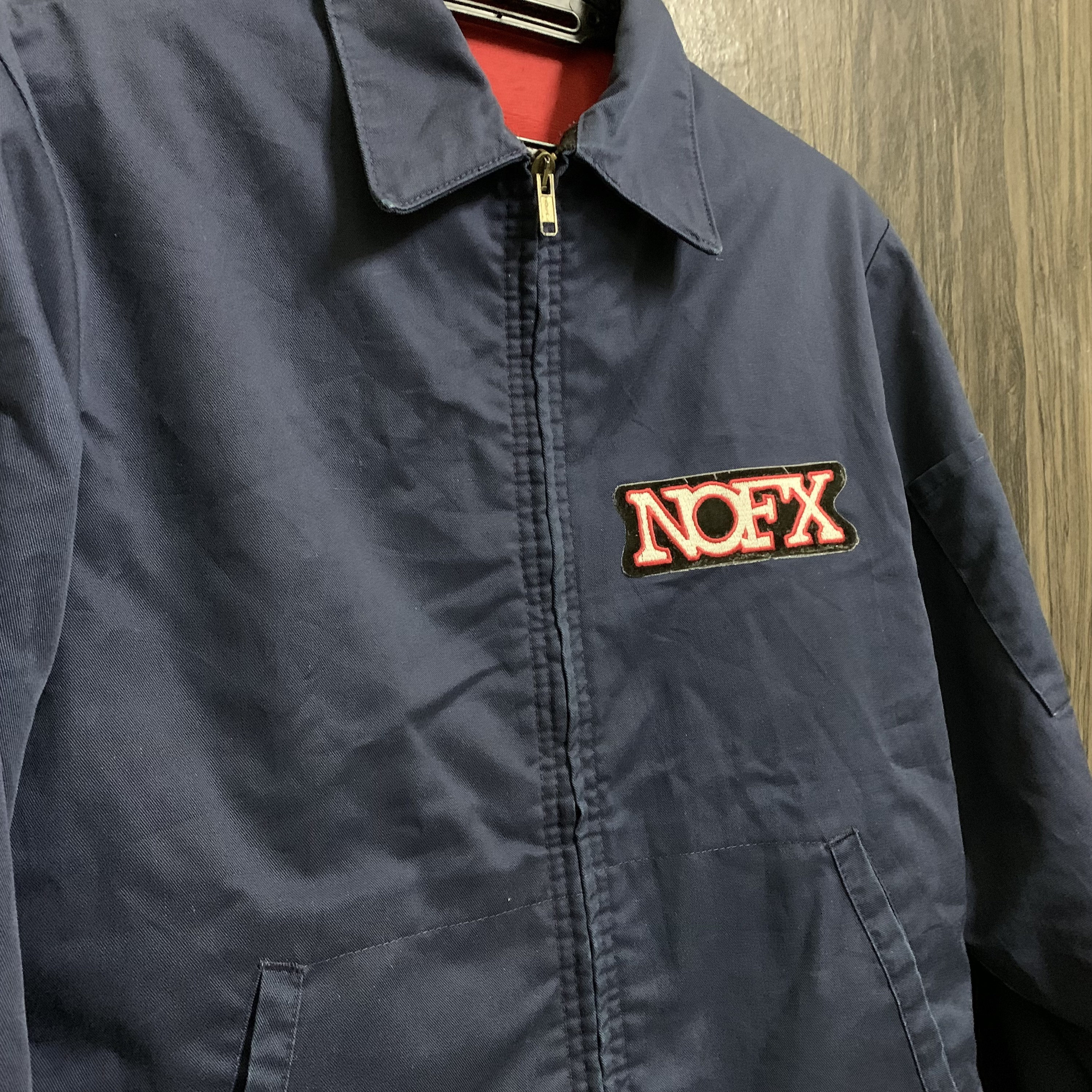Vintage 80s 90s NOFX Worker Zipper Jacket - Etsy