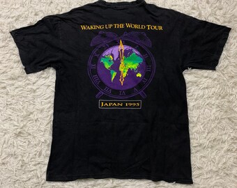 dream theater 1995 日本ツアーシャツL メタル　プログレ Vintage 90s Dream Theater Japan Tour Album Awake 1995 T Shirt - Etsy