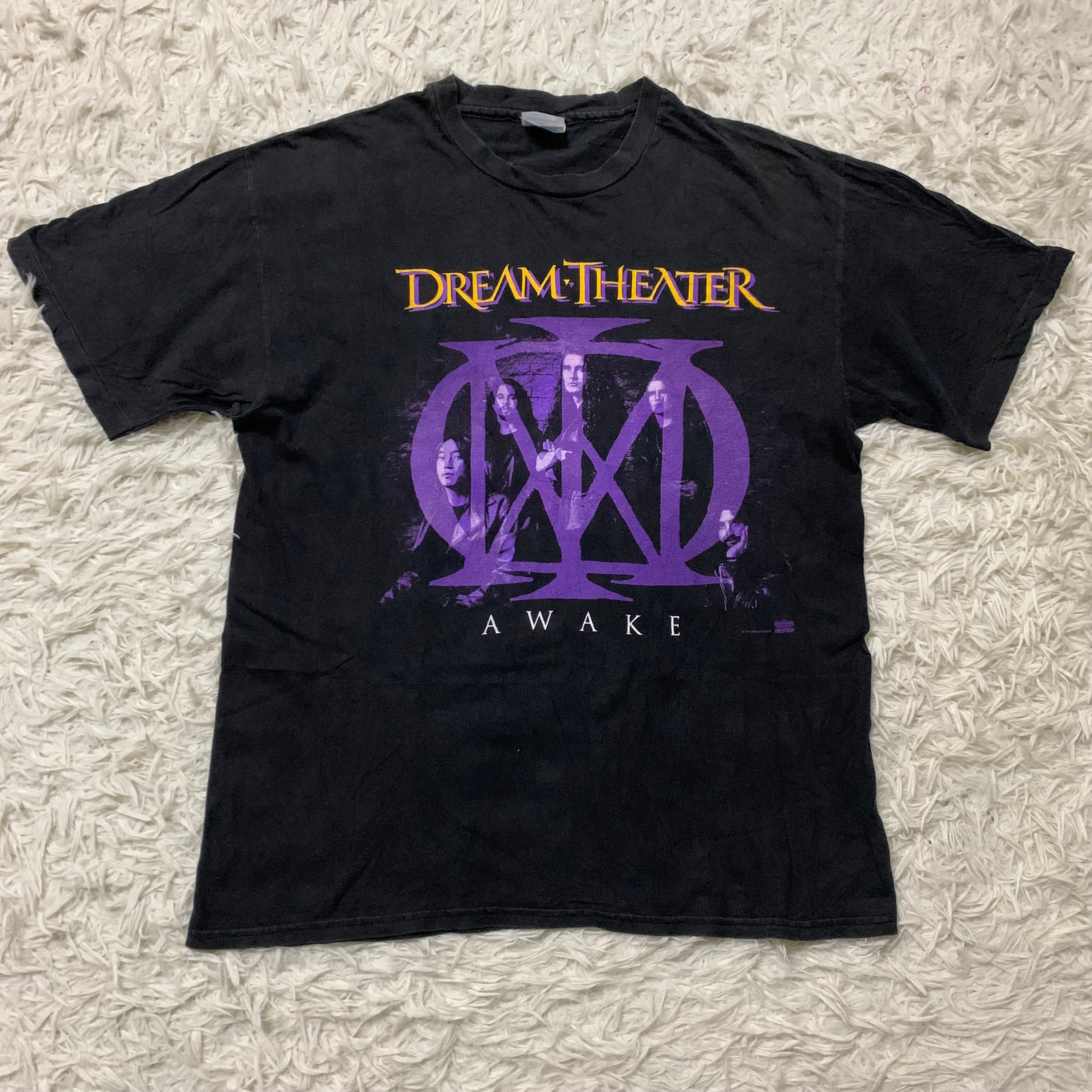 Vintage 90s Dream Theater Japan Tour Album Awake 1995 T Shirt - Etsy