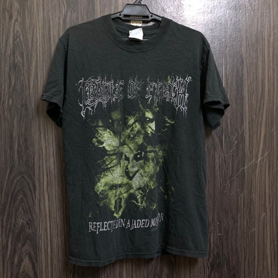 Vintage 03s Cradle Of Filth 2003 Reflected In Jaded Mirror T ...