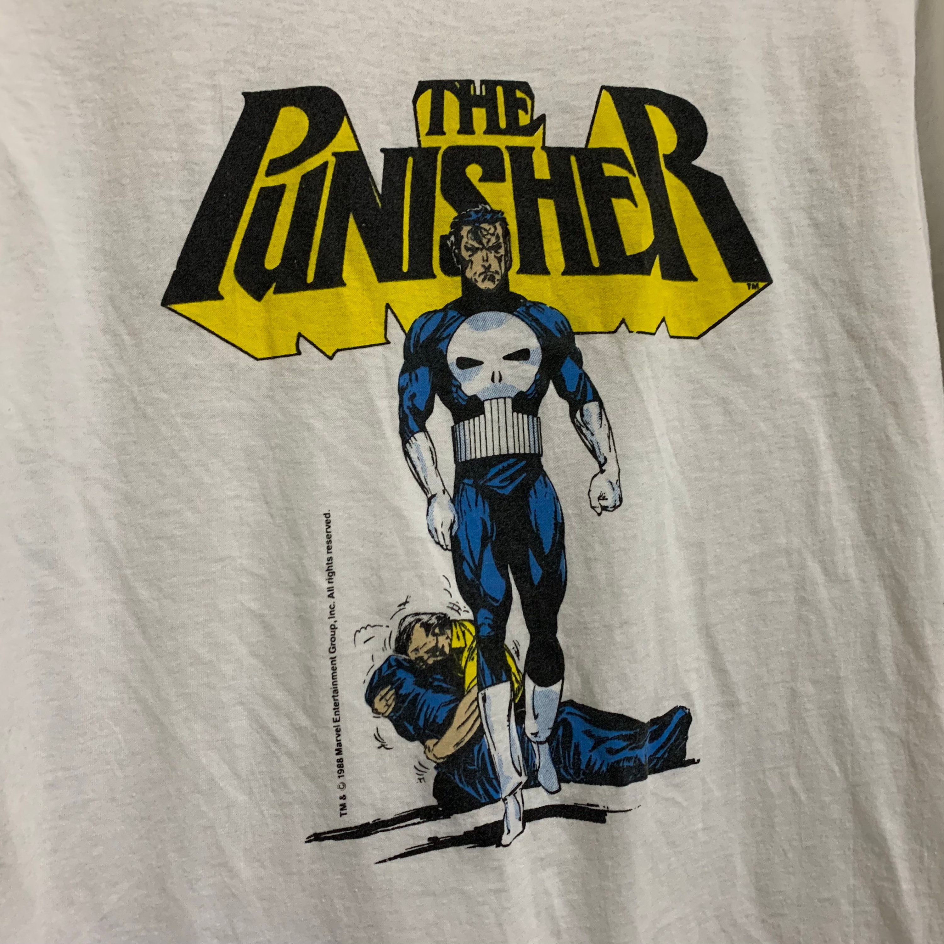 Vintage 80s the Punisher Marvel Comics 1988 T Shirt - Etsy