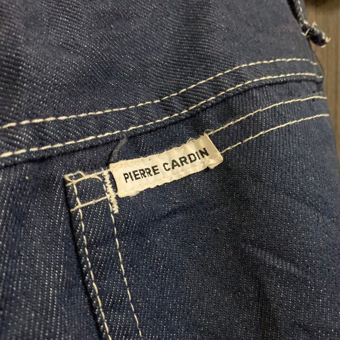 Vintage 70s Pierre Cardin Bell Bottom Jeans | Etsy