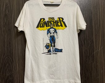 Vintage 80s The Punisher Marvel Comics 1988 T Shirt