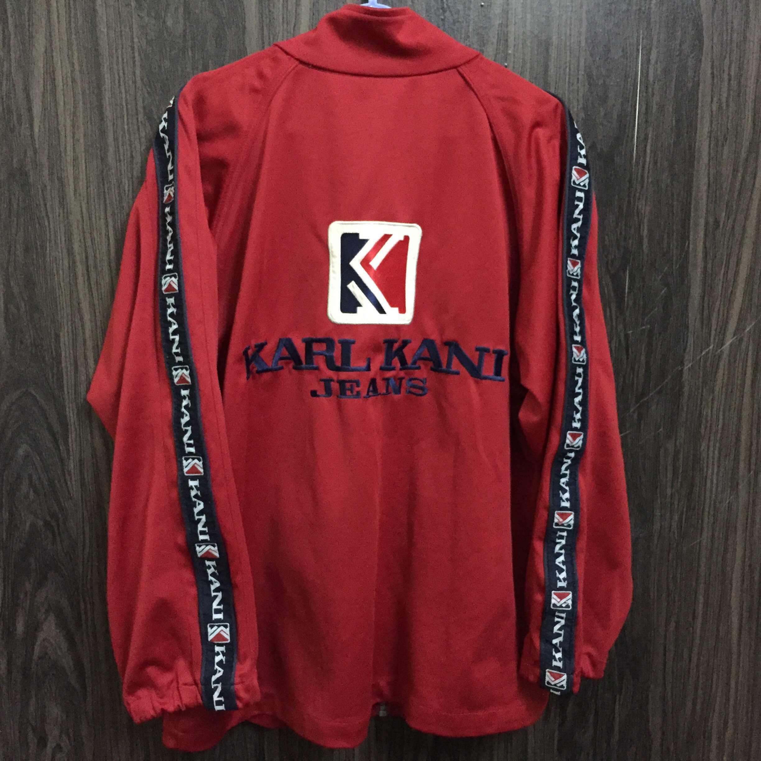 Vintage Karl Kani Jeans Big Logo Side Tape Full Zipper Jacket | Etsy