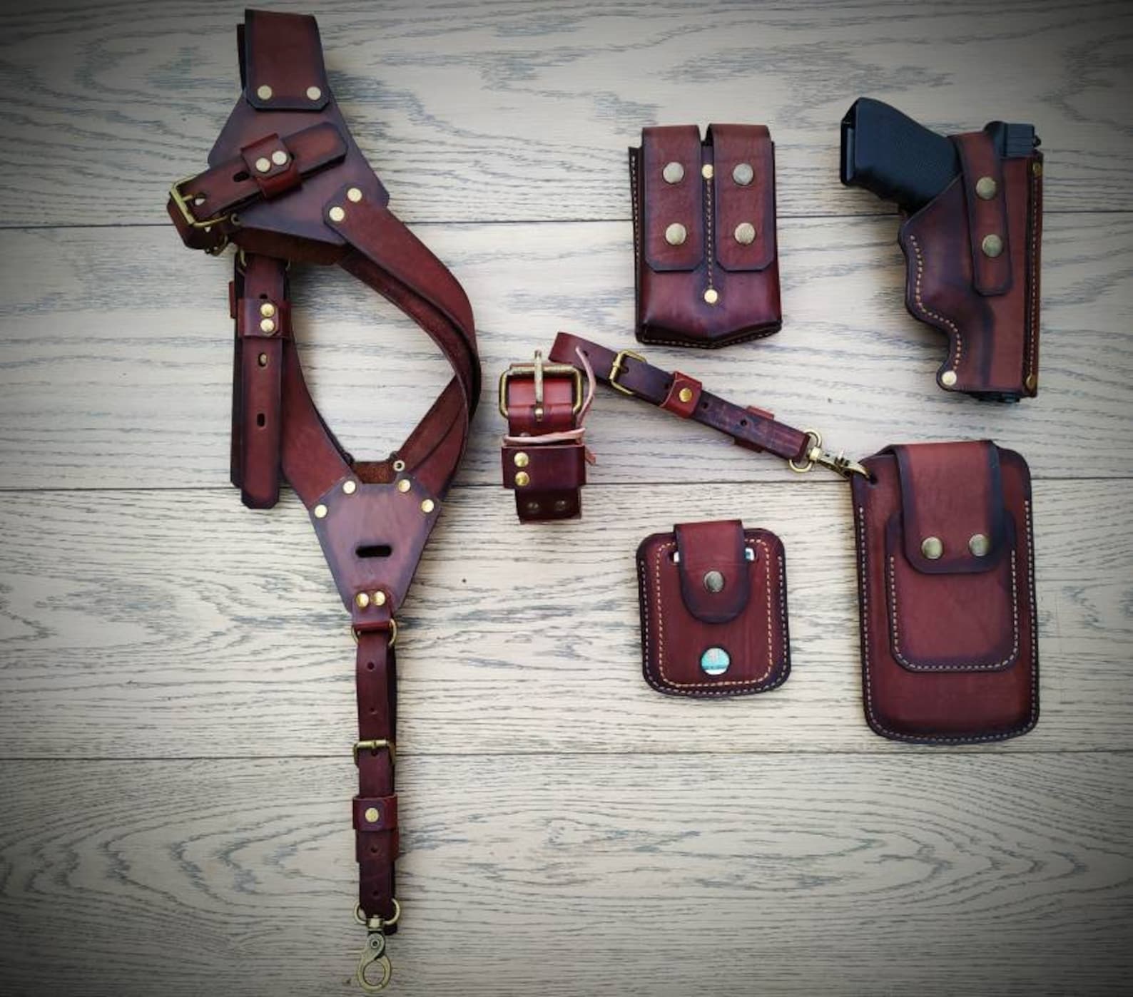 COMBAT OPERATION HOLSTERS Adjustable Law Enforcement Vertical Etsy