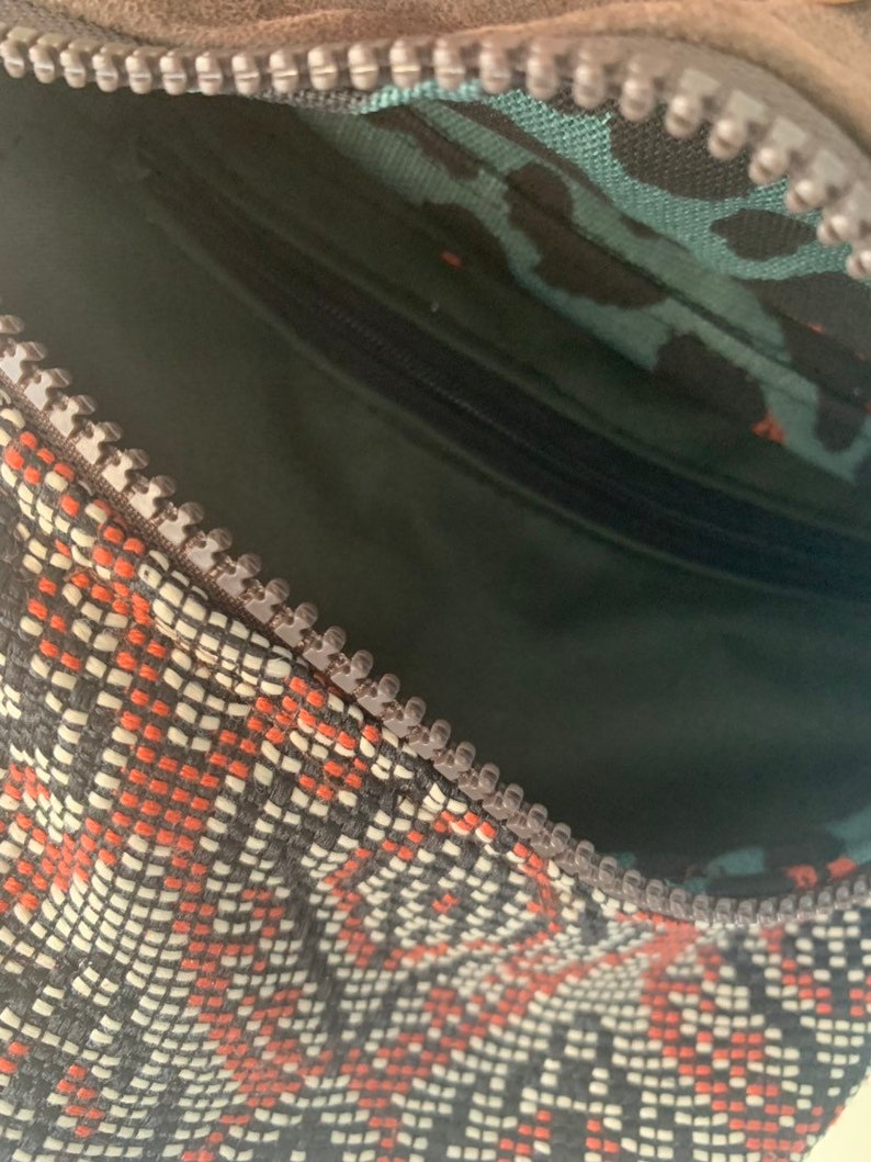 Small Fanny pack belt back leather pouch boho style