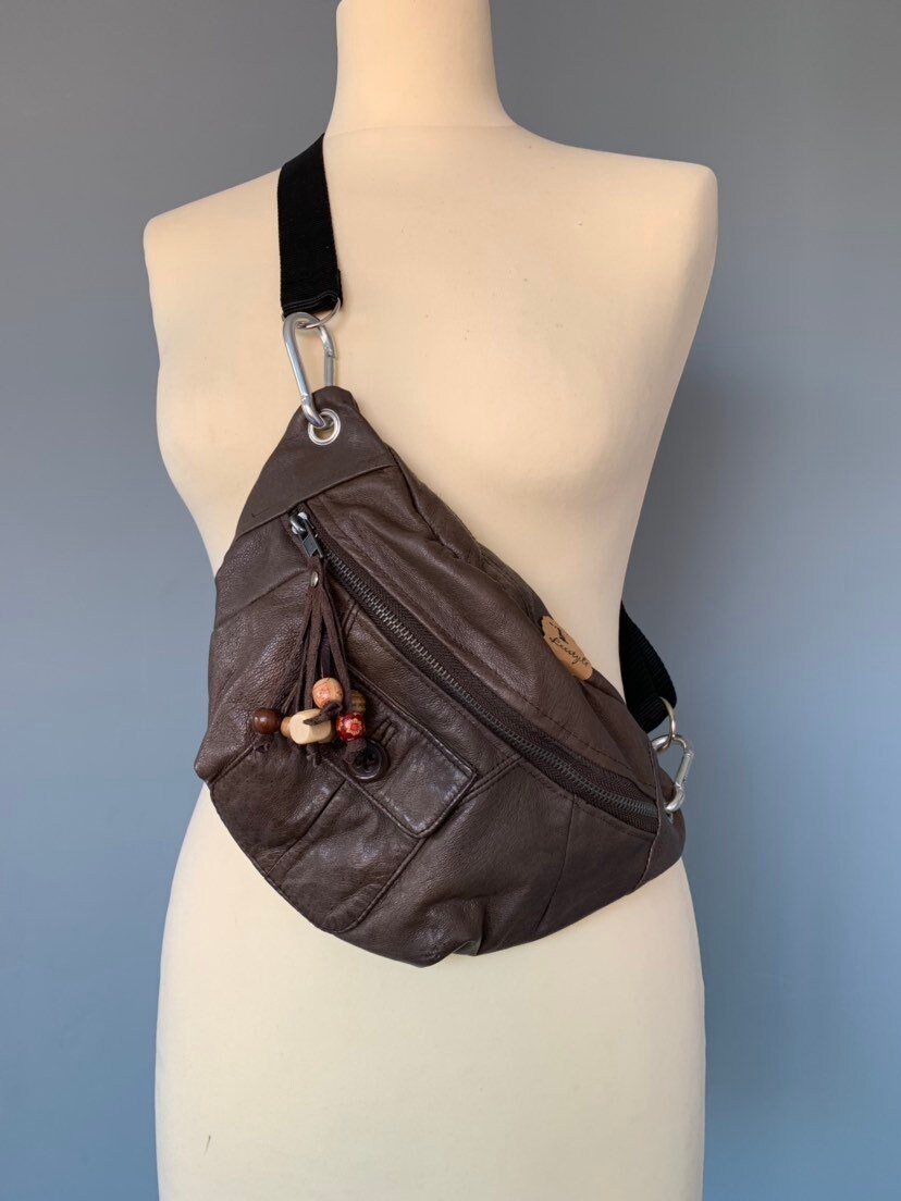 Fanny pack leer bumbag Waist bag crossbodybag