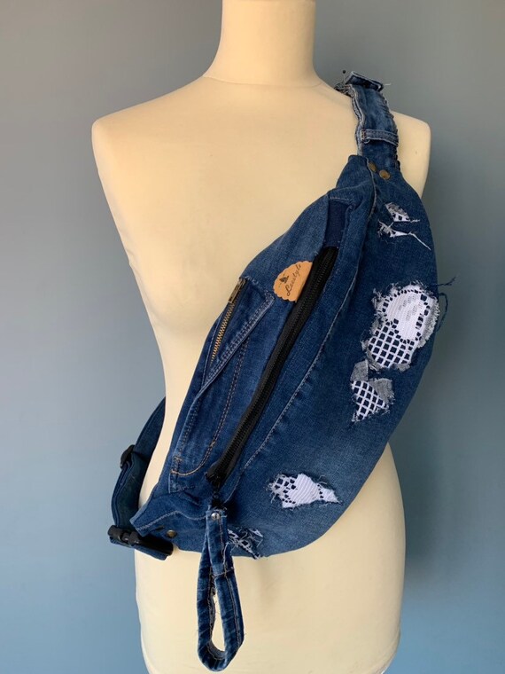 Fanny Pack Belt Bag Bumbag Of Jeans Etsy