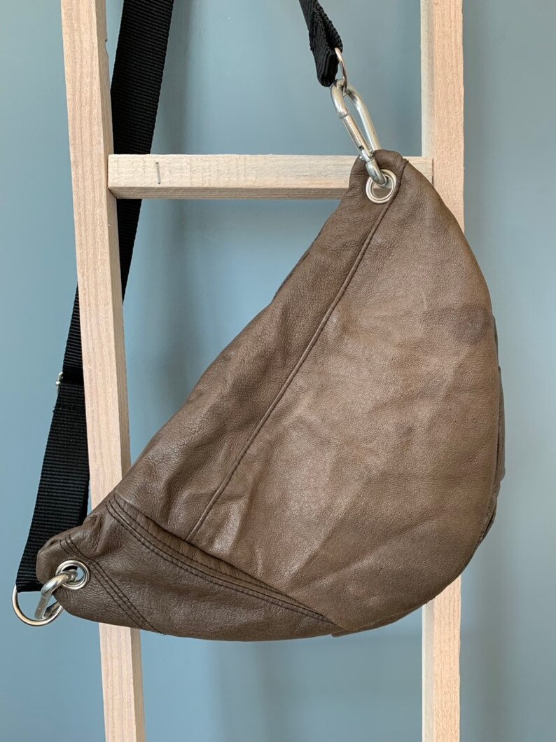 Fanny pack leer bumbag Waist bag crossbodybag