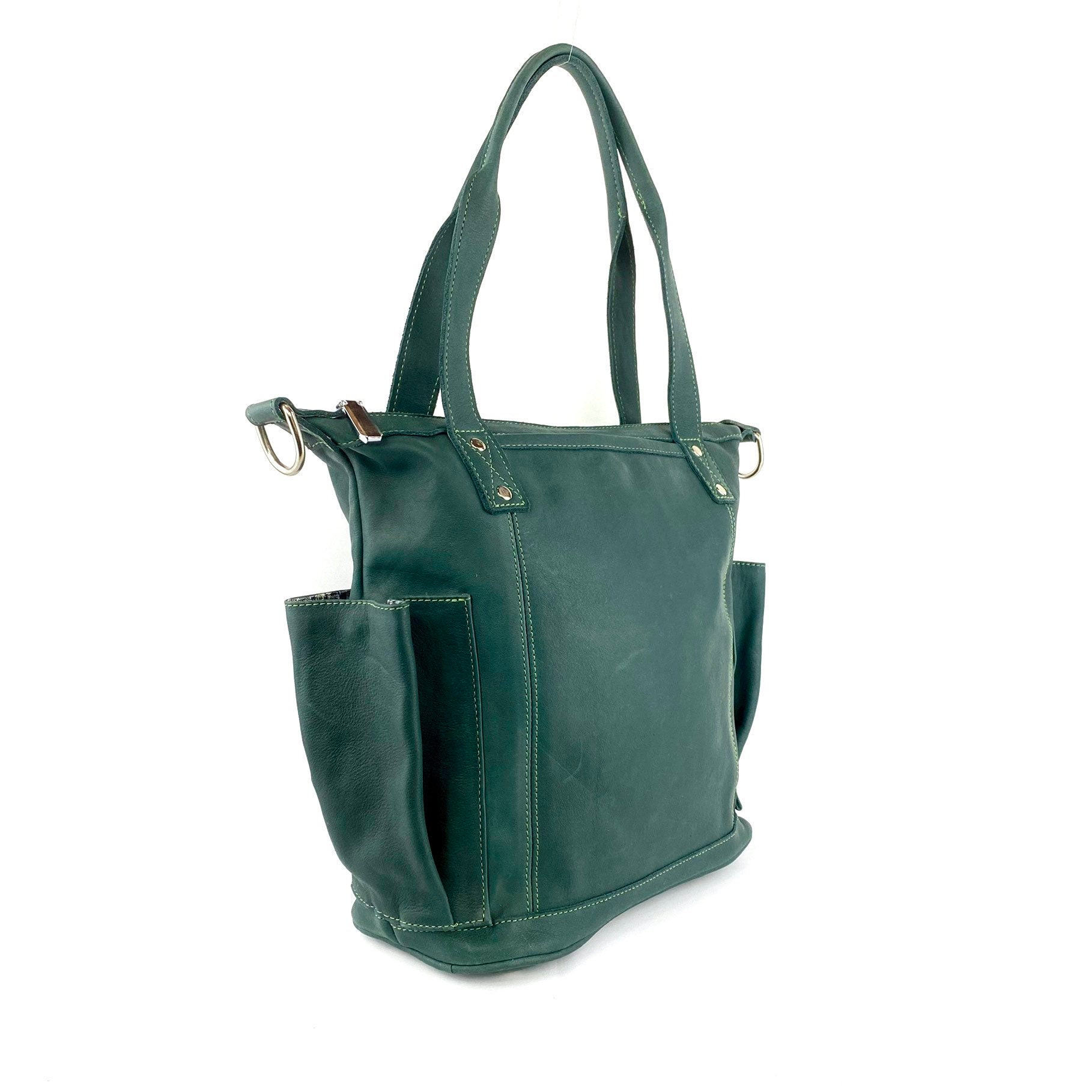 Beautiful Full S CDB in Jade Full Grain Bag Carry on Bag All | Etsy