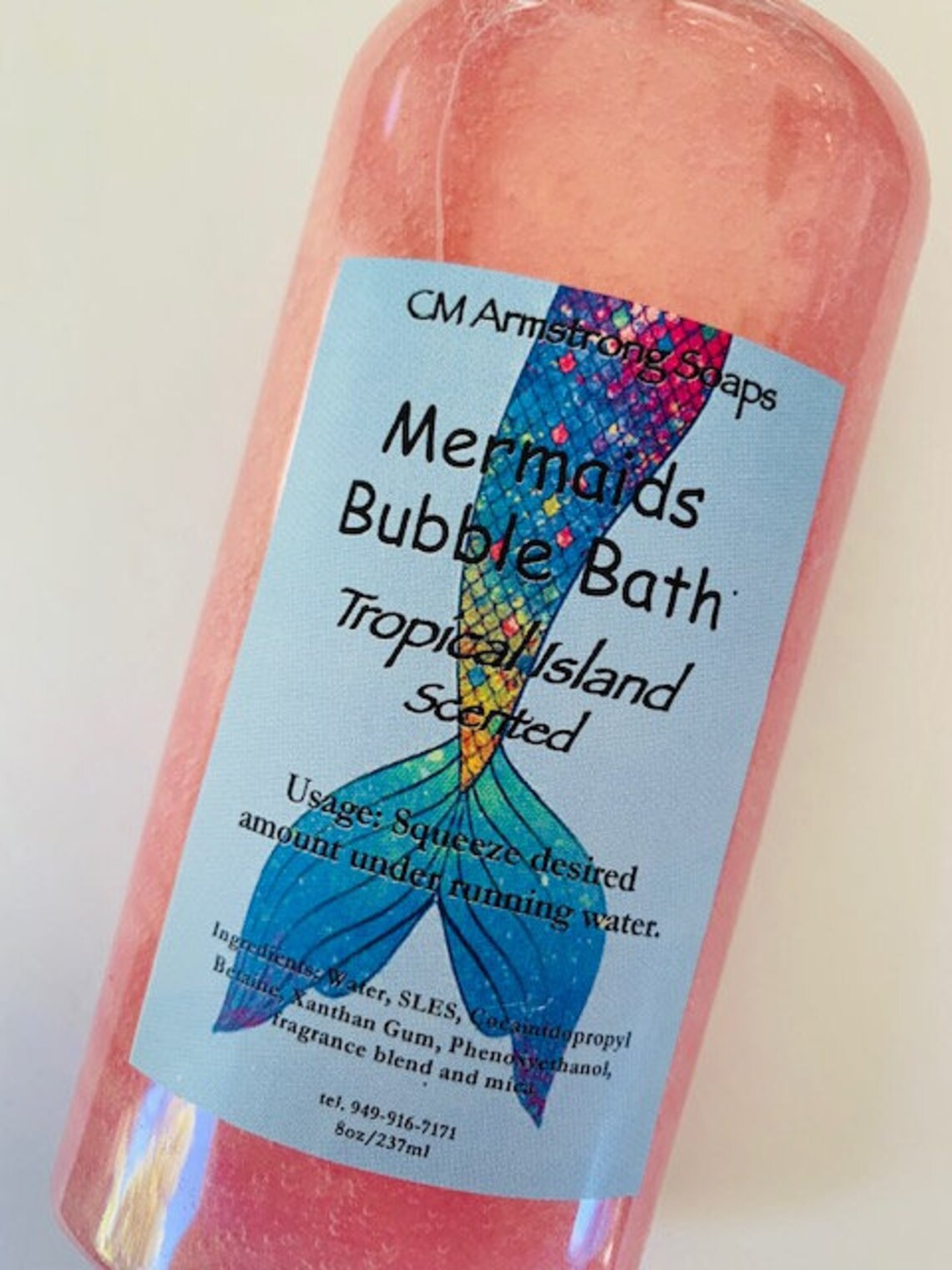 MERMAID BUBBLE BATH Huge Long Lasting Bubbles Etsy