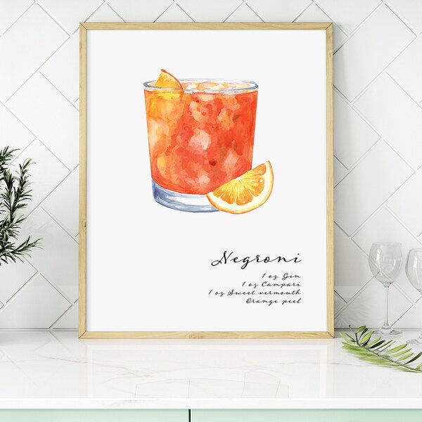 Cocktail Art Etsy