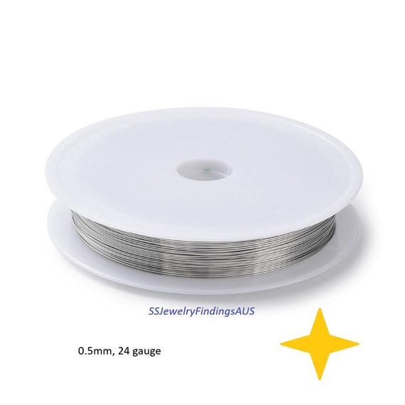 50 Meter Roll Gauge 304 Stainless Steel Jewelry Wire