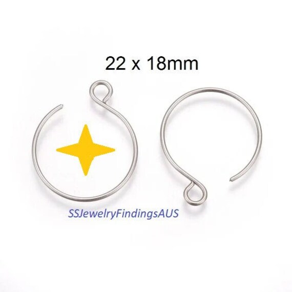 Stainless Steel Earring Supplies Australia Pairs Stainless Steel