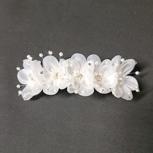 Floral Hair Barrette | Flower Hair Barrette | Special Occasion Hair Barrette