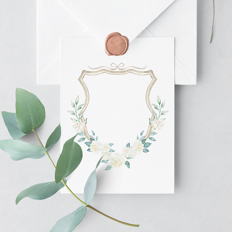 Wedding Crest Etsy
