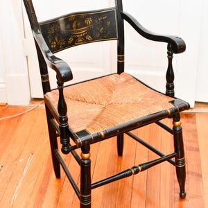 Black Hitchcock Chairs - Etsy