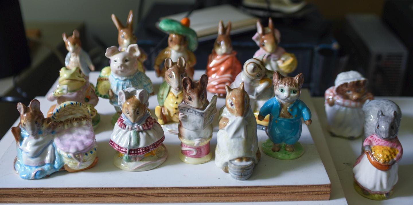 BESWICK ENGLAND きたりすナトキン 陶器オブジェ