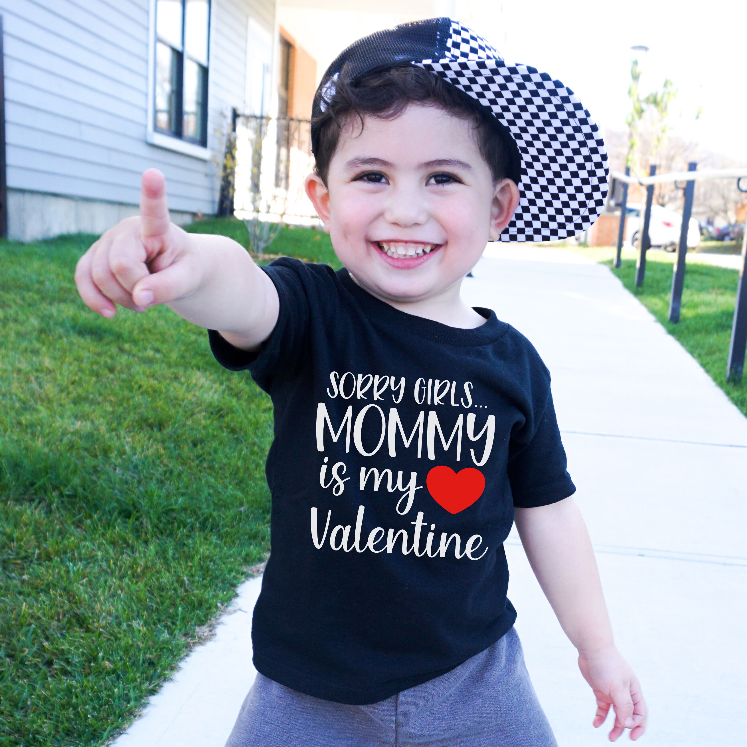 Mommy is My Valentine Boys Valentine 