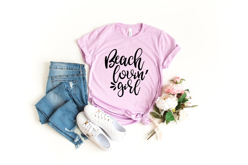 Beach Lovin' Girl Beach Shirts Beach Shirts for Women - Etsy