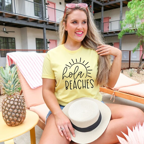 Hola Beaches Shirt Beach Shirts for 
