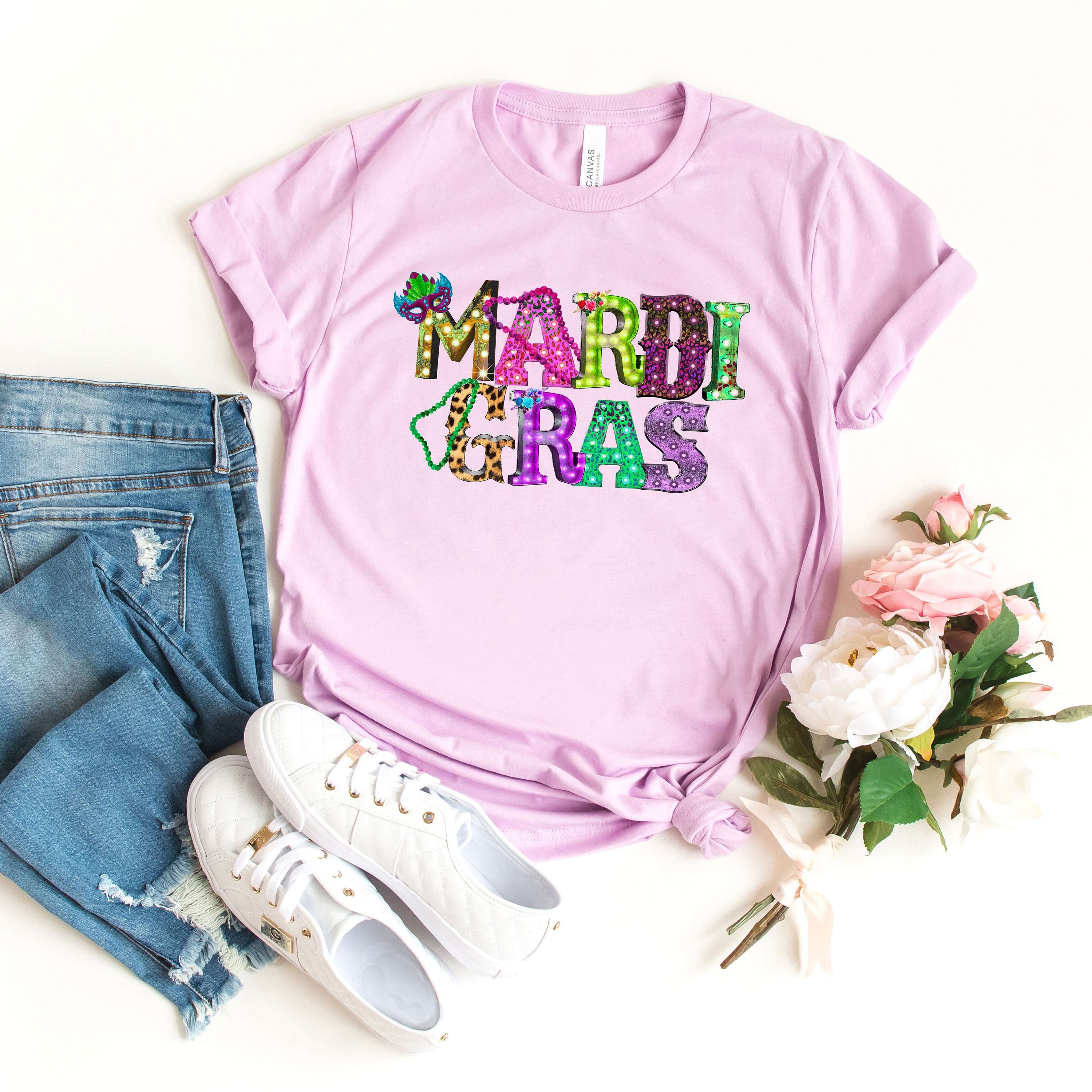 Mardi Gras Shirt Mardi Gras Tshirt Cute Mardi Gras Shirts Etsy
