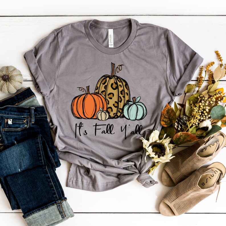 Its Fall Yall Shirt Fall Shirts Fall Tshirt Cute Fall | Etsy