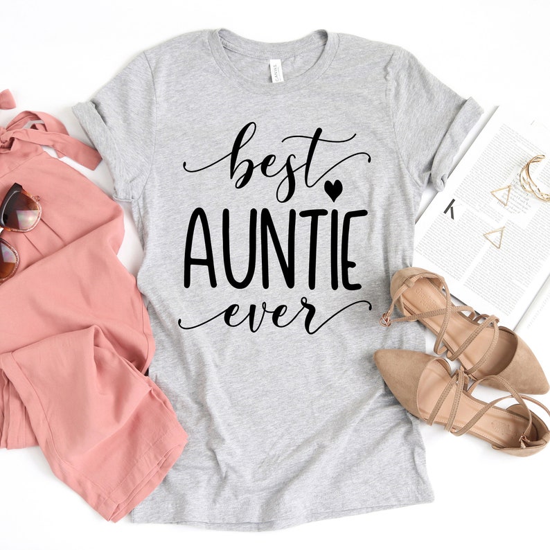 Best Auntie Ever Shirt Auntie Gifts Auntie Shirt Auntie - Etsy