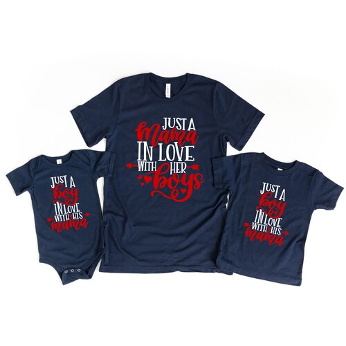 Boys Mom and Son Shirts Mommy and Son 