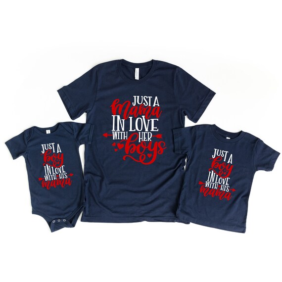 valentines day shirts for mom and son