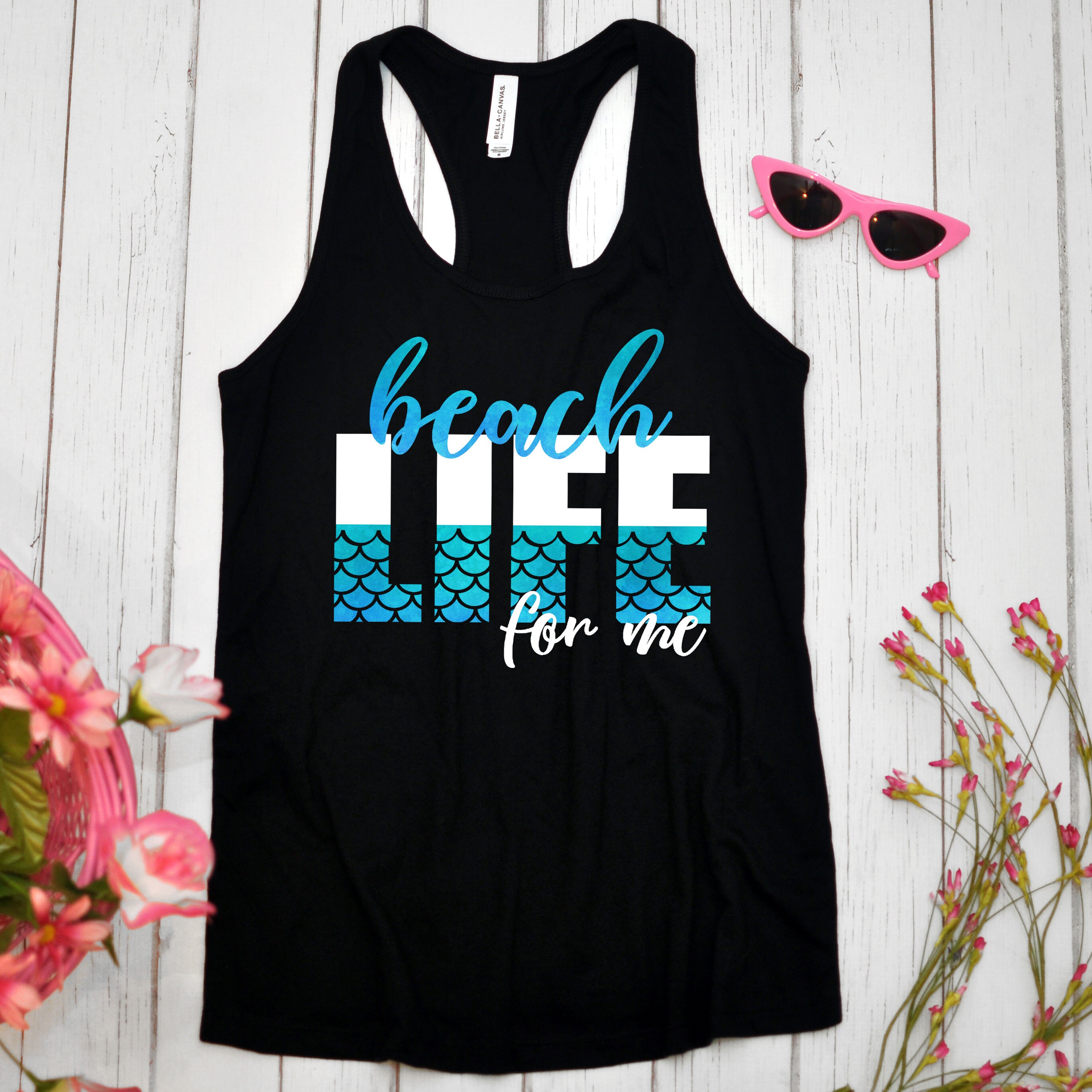 beach life tank top