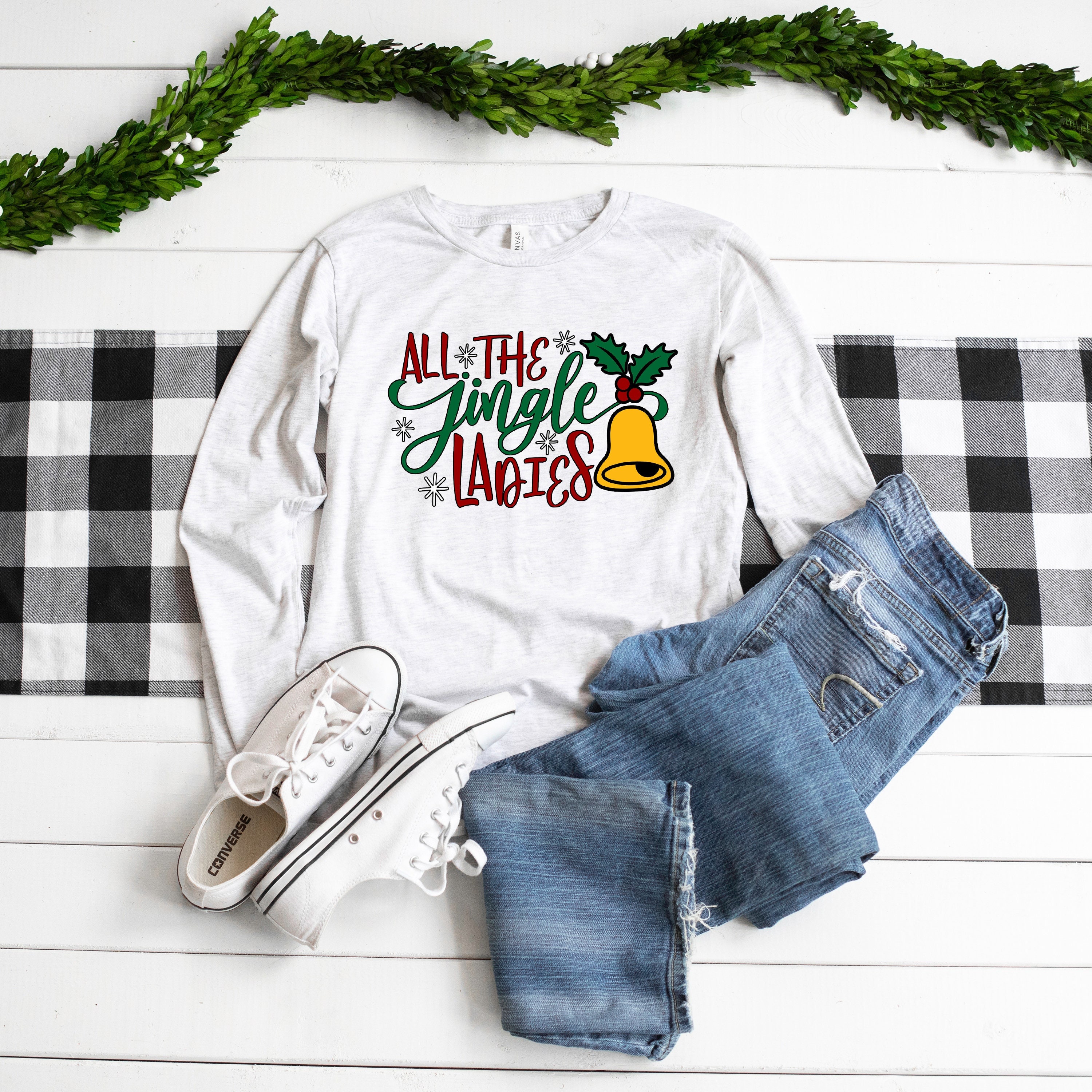 All the Jingle Ladies Long Sleeve Shirt 
