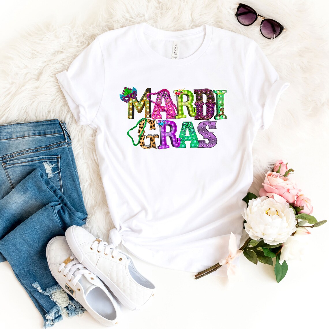 Mardi Gras Shirt Mardi Gras Tshirt Cute Mardi Gras Shirts Etsy