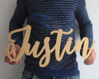 Baby wall name sign-Custom name sign-Wooden Name Signs-Large baby name sign-Please Send your phone number in the &quot;NOTE to the seller&quot;