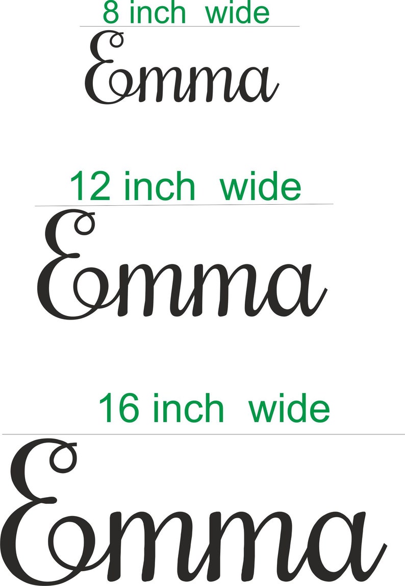 Baby Wall Name Signcustom Name Signwooden Name Signslarge Etsy