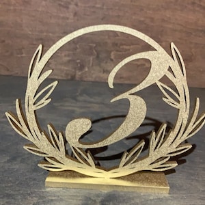 Gold Table Numbers - Wedding Table Decor, Custom Table Sign, Rustic Country Wedding, Custom Table Sign,Wedding Decorations , Table numbers