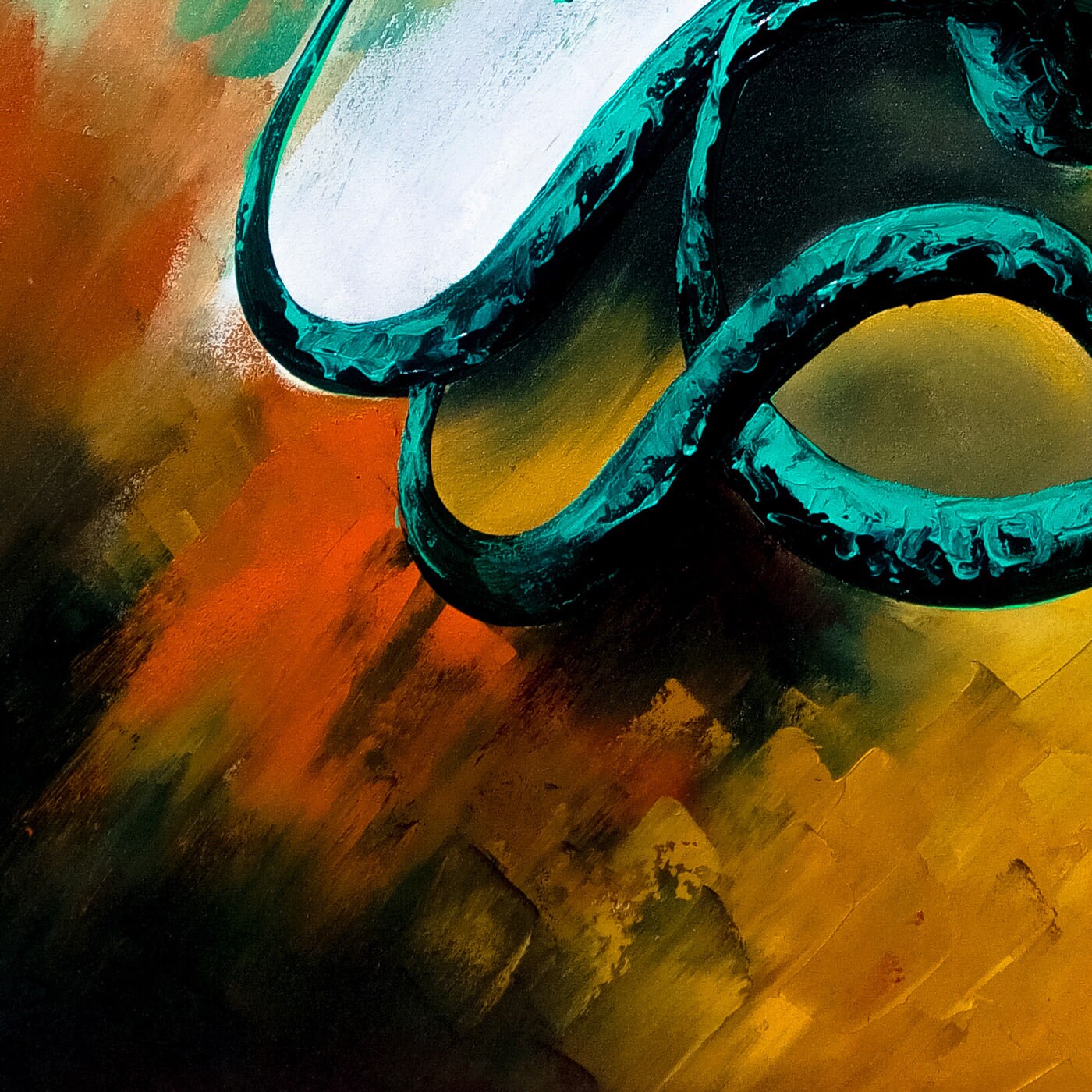 Ya Rahman (O Gracious One) Ready to Hang Arabic Calligraphy Islamic Canvas Art