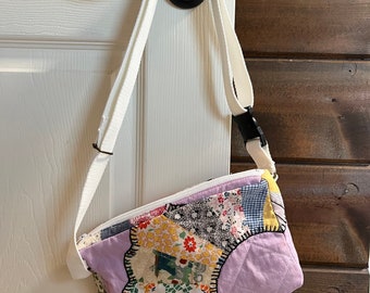 Repurposed Vintage Quilt Bum Bag Fanny Pack