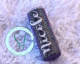 Aangepaste strass beker, strass tumbler
