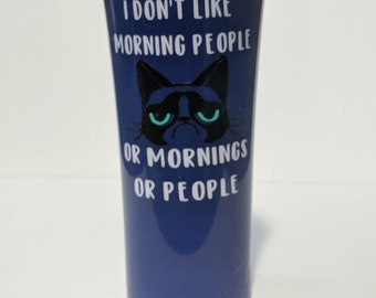 Grumpy cat tumbler